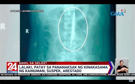 iniyot sa inuman|Lalaki, huli nang saksakin sa inuman ang dalawa niyang .